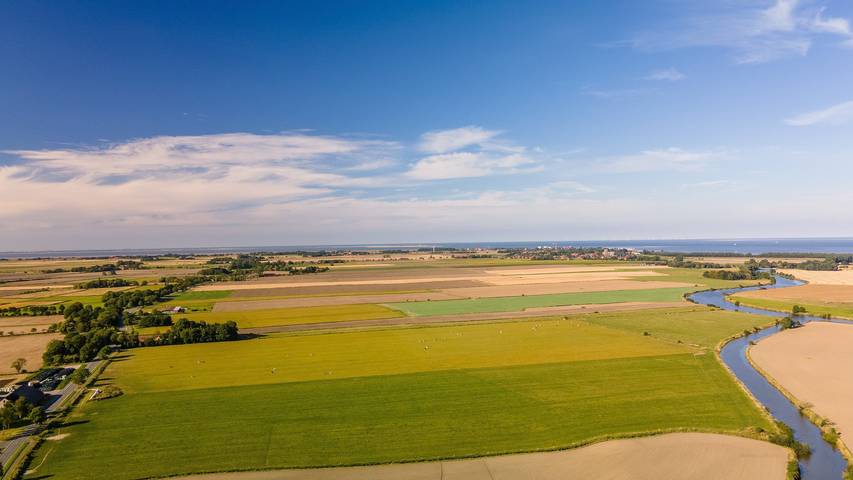 Ganze Wohnung, Ferienwohnung 7 - Reihernest" mit Gemeinschaftsterrasse, Wi-Fi und Klimaanlage in Wangerland, Südliche Nordseeküste