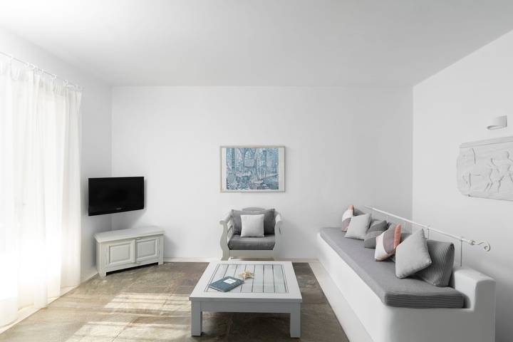 Villa pour 5 personnes, avec Vue sur l’océan et Balcon dans Paros - 4