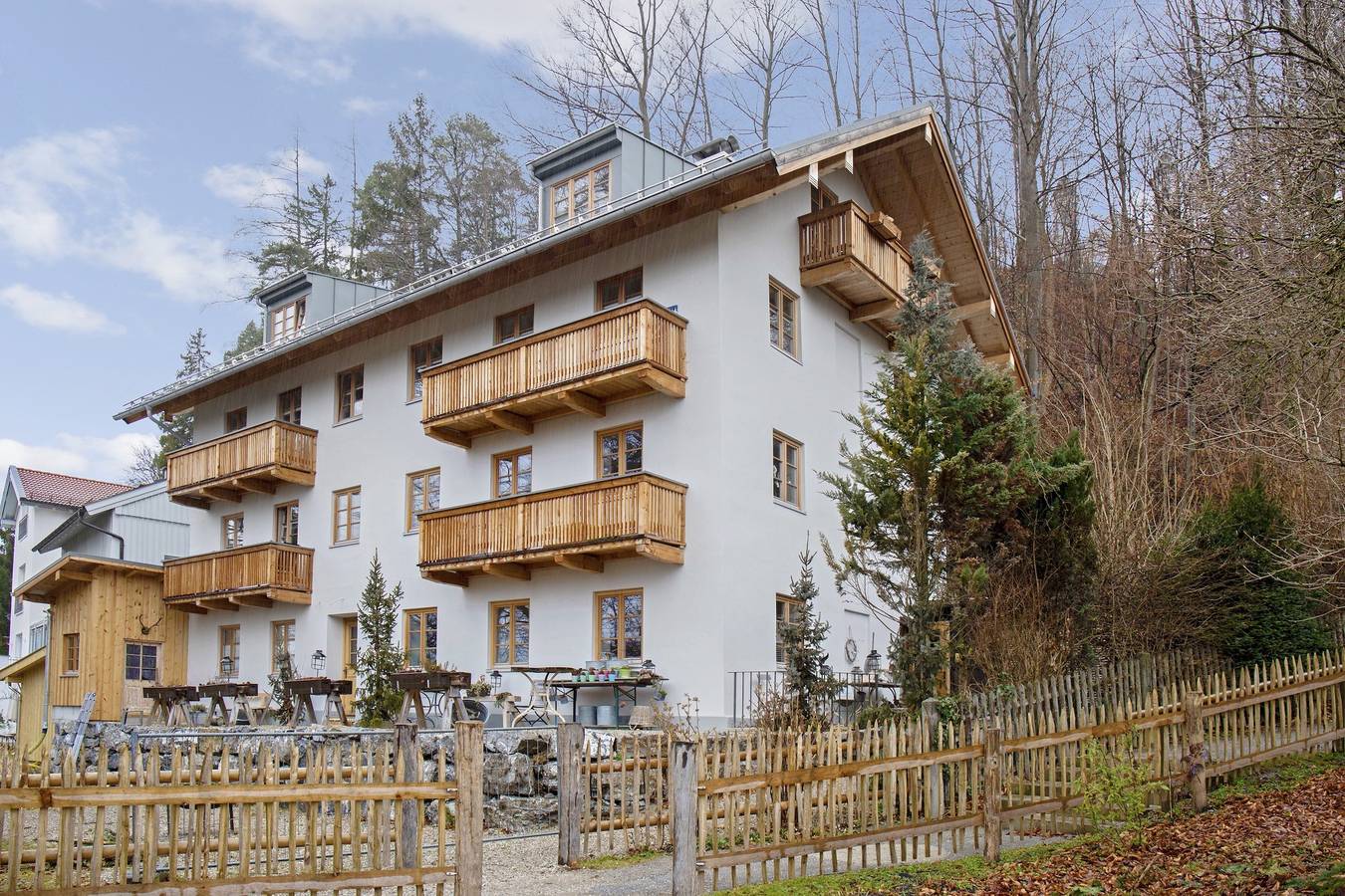 Ganze Wohnung, Charmante Ferienwohnung "Ferienwohnung Birke" mit Bergblick, Wlan in Bad Tölz, Tölzer Land