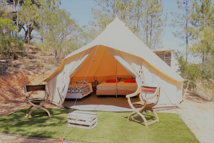 Tente pour 2 personnes, avec jardin, animaux acceptés en Algarve - 3