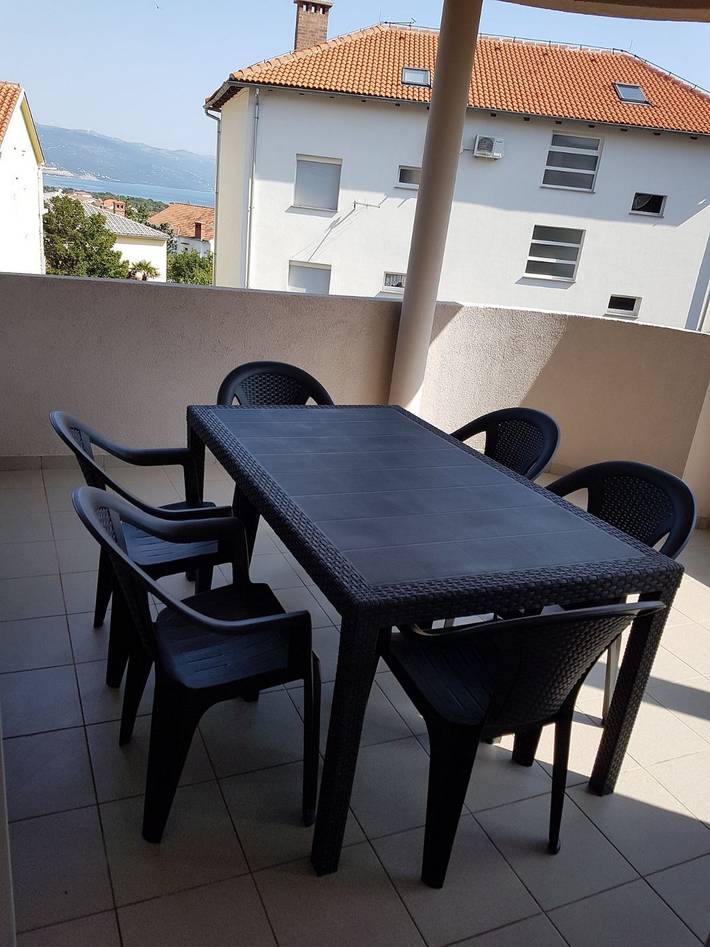 Ganzes Studio, Studio für 3 Personen mit Meerblick in Plaža Bribirska obala, Novi Vinodolski
