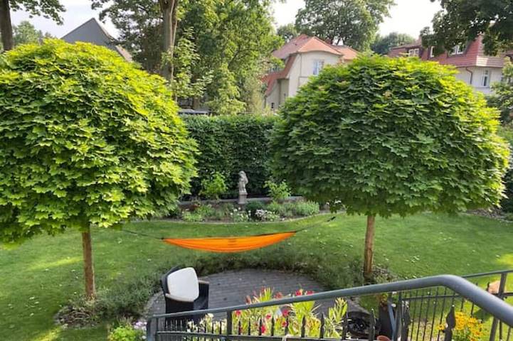 Ferienwohnung für 4 Personen, mit Terrasse und Garten in Birkenwerder