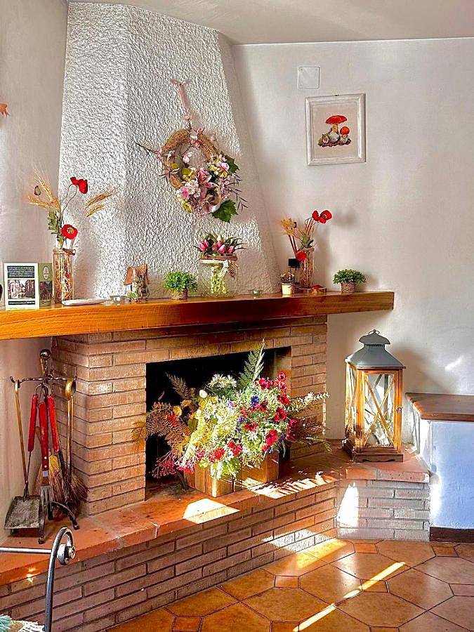 Casa vacanza per 6 persone, con giardino e panorama, adatto a famiglie con bambini a Subiaco
