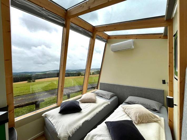 Ferienwohnung für 2 Personen, mit Ausblick und Garten sowie Terrasse am Nürburgring