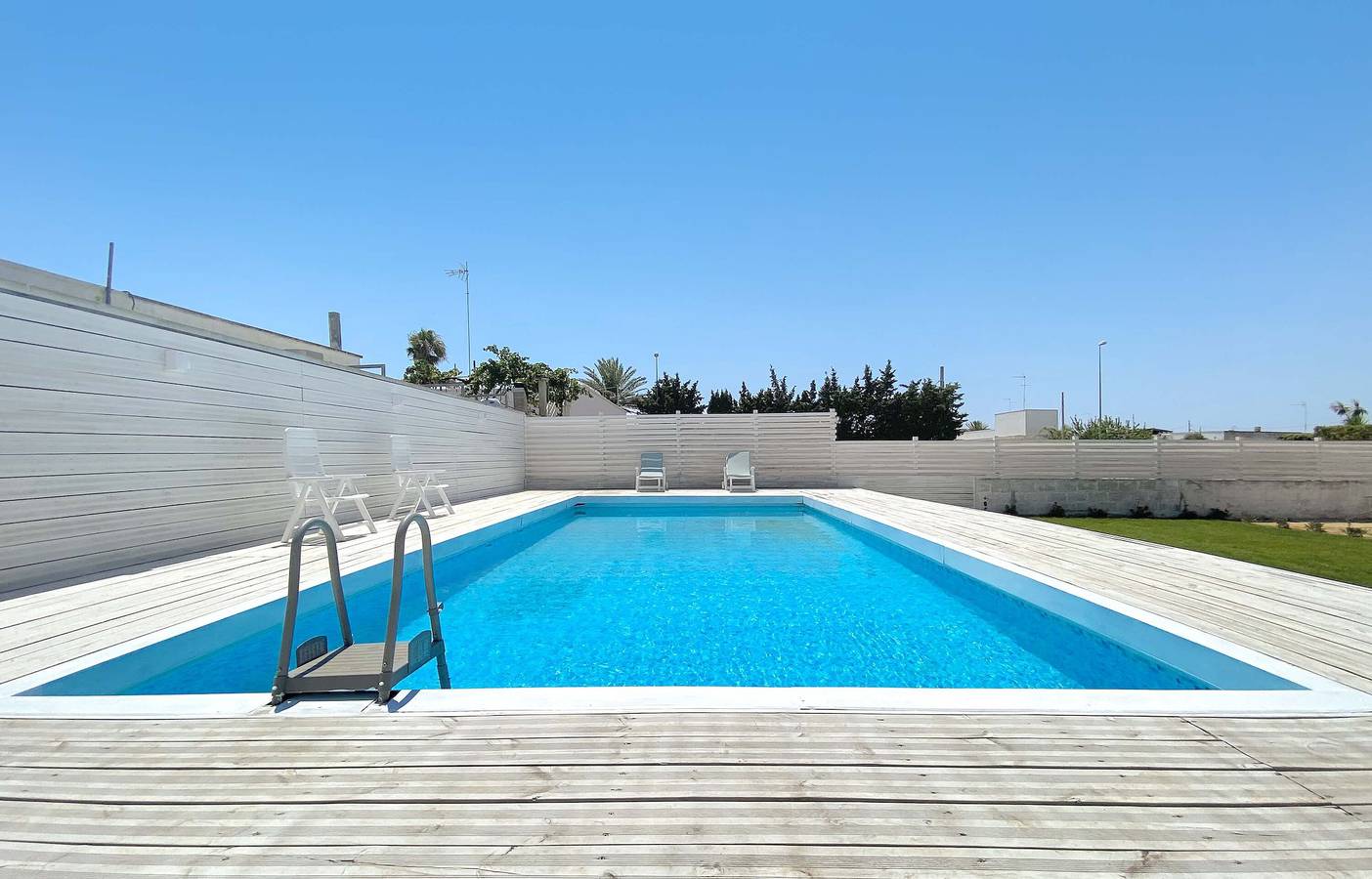 Ferienhaus für 11 Personen mit Garten in Porto Cesareo, Golf von Tarent