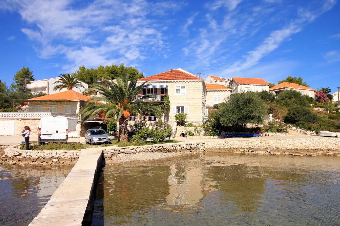 Ganze Wohnung, 1-Zimmer-Ferienwohnung am Strand Lumbarda, Korcula A-9330-b in Lumbarda, Korcula