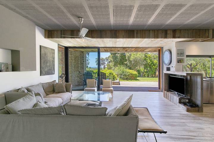 Location de vacances pour 8 personnes, avec Jardin dans Palombaggia - 4