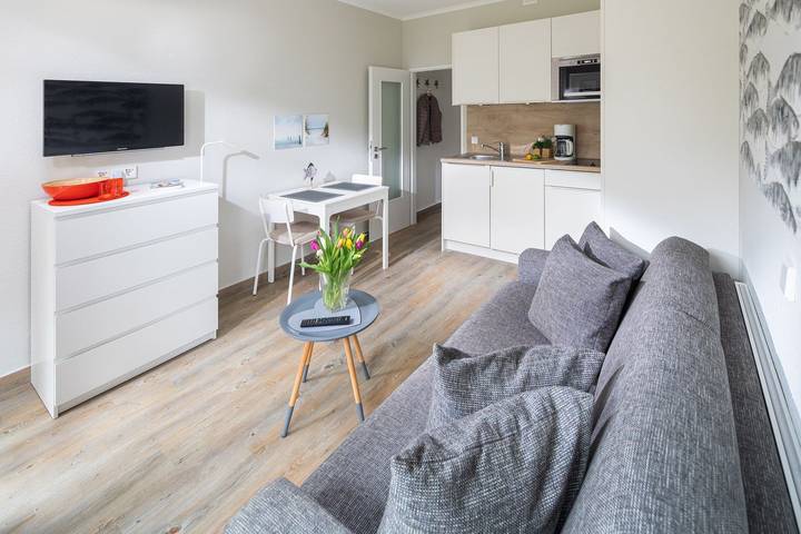 Ferienwohnung für 2 Personen, mit Balkon und Sauna, mit Haustier auf Norderney - 2