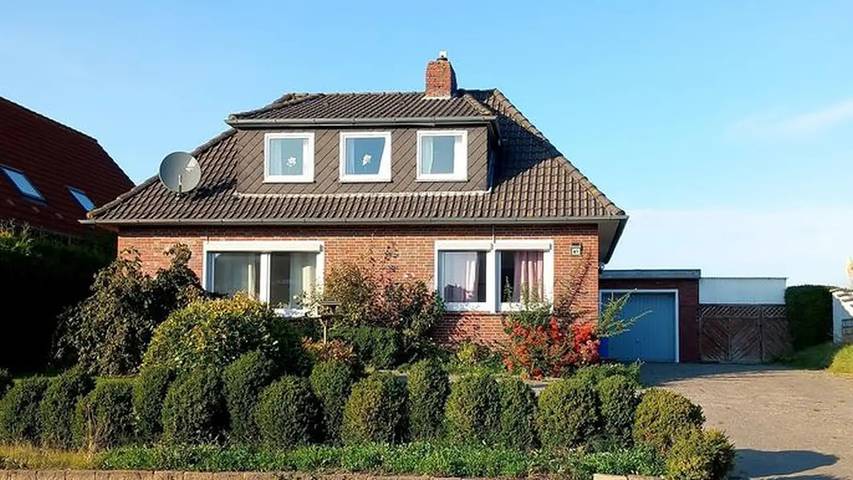 Ferienwohnung für 3 Personen, mit Terrasse und Garten in Carolinensiel