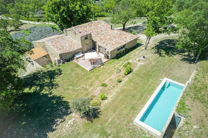 Maison de vacances pour 10 personnes, avec Balcon et Piscine