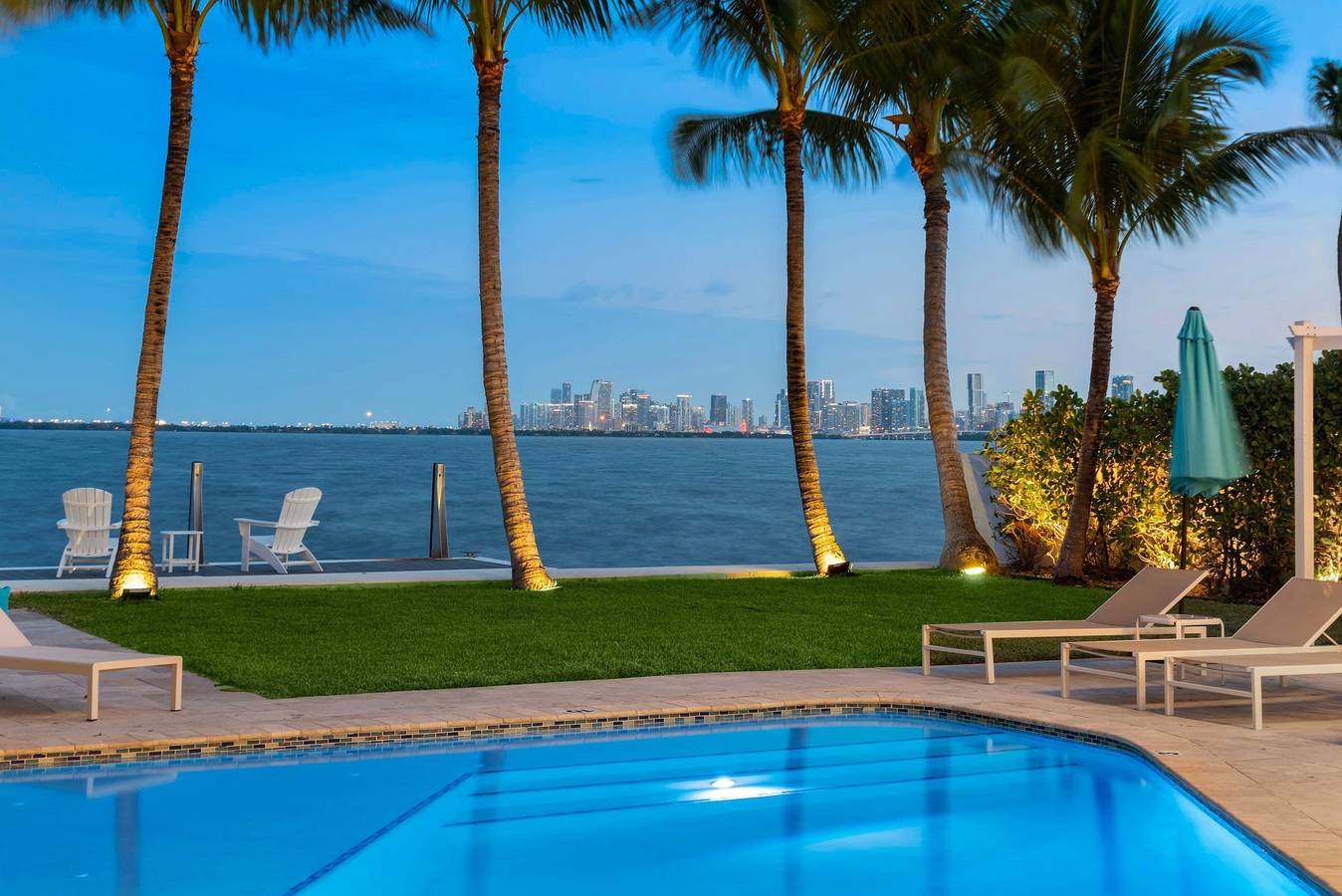 Best Bayfront View with Heated Pool in North Bay Village, Florida