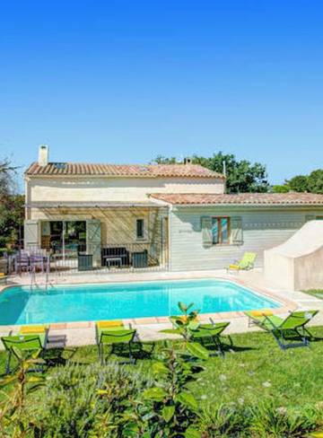 Cottage pour 8 personnes, avec jardin et piscine ainsi que jacuzzi et terrasse à Saint-Cézaire-sur-Siagne