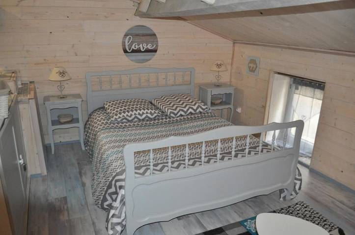 Gîte pour 4 personnes, avec vue à Lauzun