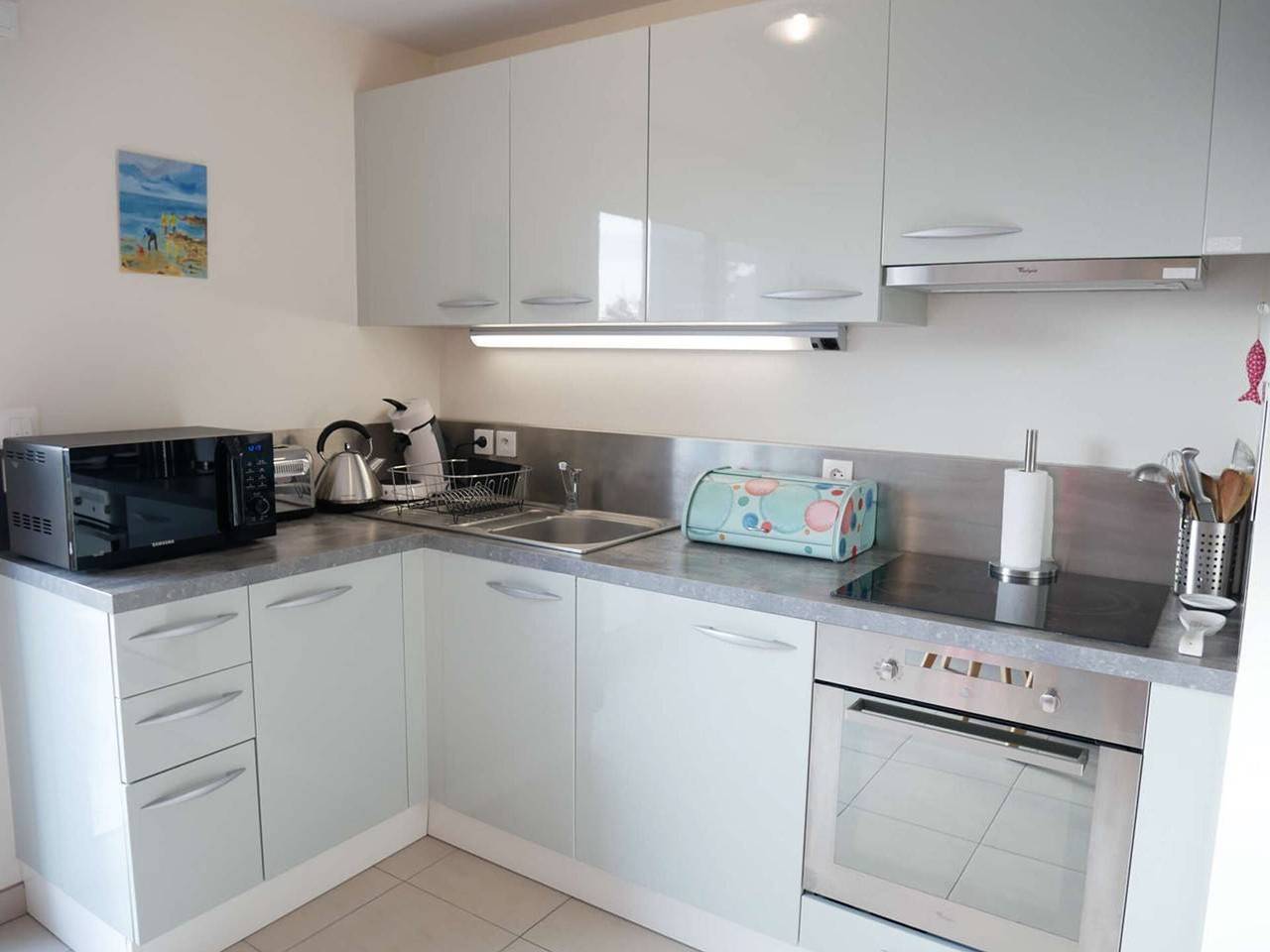 Apartamento entero, Apartamento acogedor en Étel - 44 m², Wifi, Se admiten mascotas, Parking privado in Étel, Côte des Mégalithes