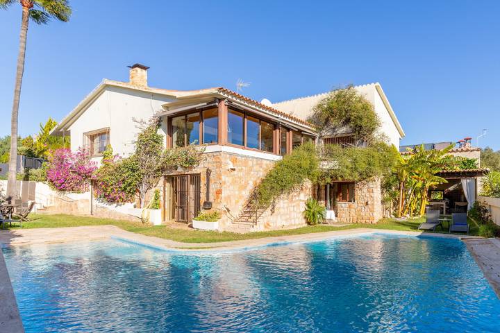 Chalet para 10 personas, con Jardín en 