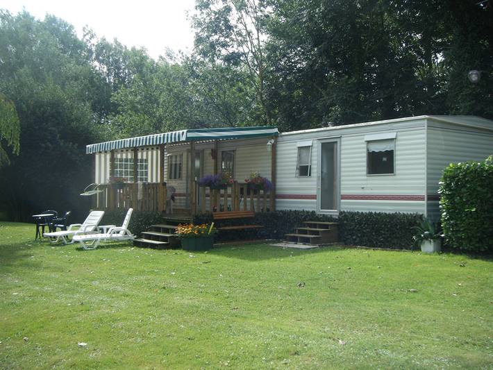 Camping pour 5 personnes, avec vue sur le lac et terrasse dans la Somme - 4