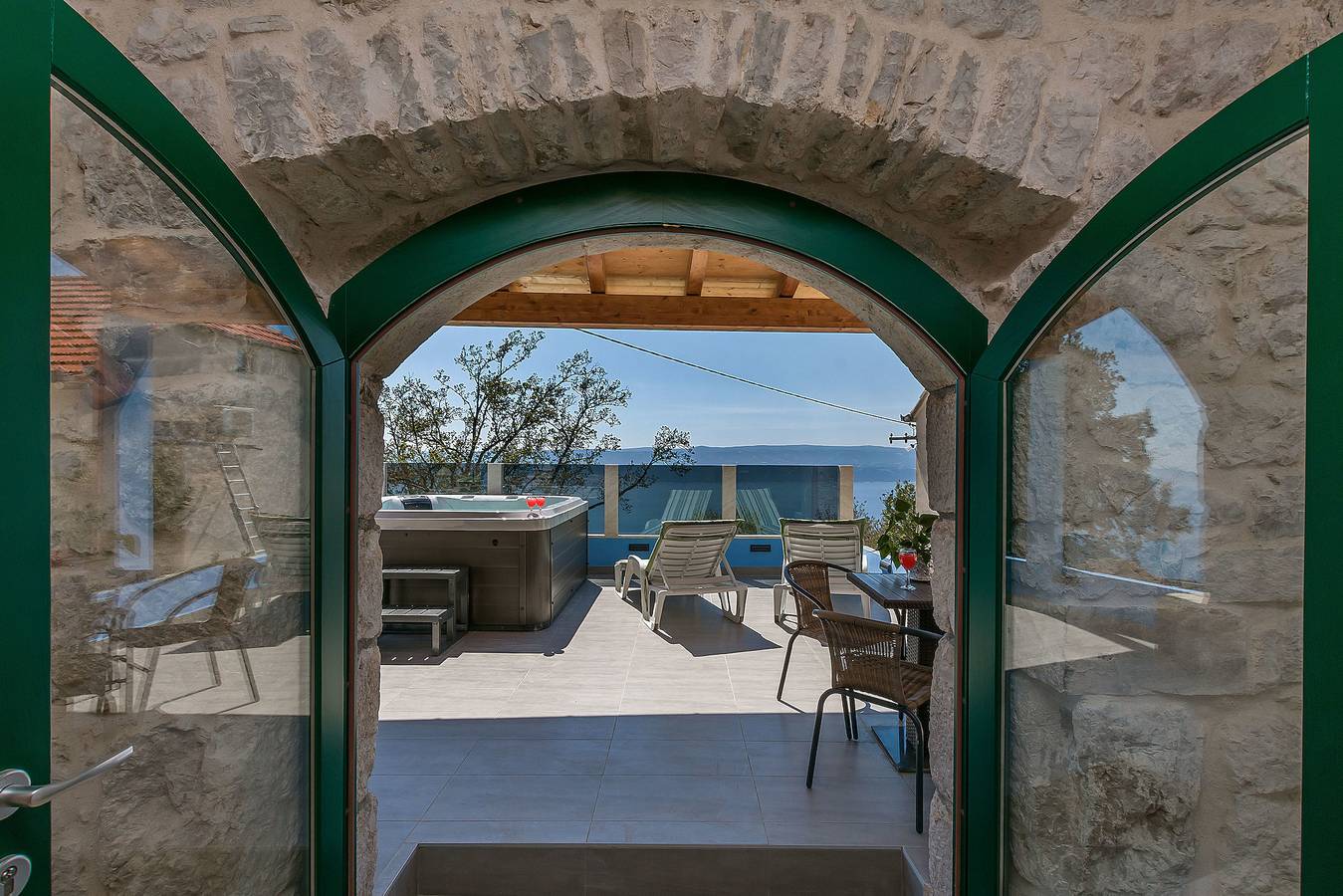 House Darijo in Lokva Rogoznica, Split-Dalmatien