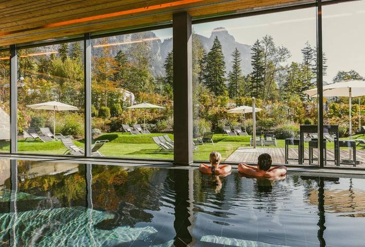 Hotel für 3 Personen, mit Ausblick und Garten sowie Pool und Sauna in Bludenz - 3