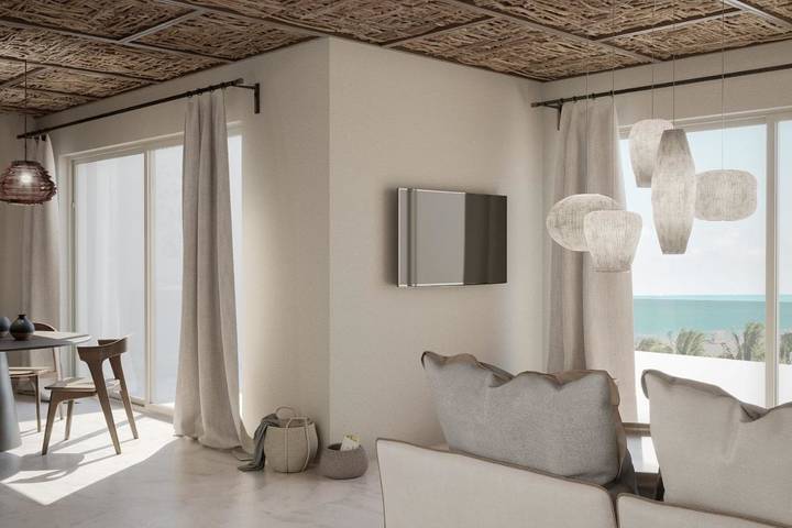 Ferienanlage für 4 Personen, mit Sauna und Garten sowie Pool und Ausblick auf Kreta - 4