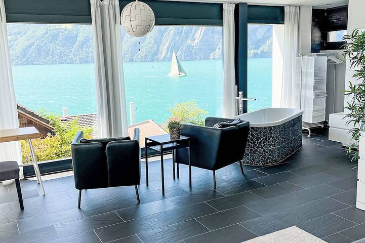 Ferienhaus für 2 Personen, mit Whirlpool und Garten