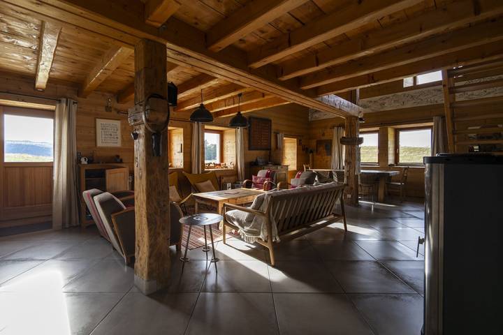 Chalet pour 8 personnes, avec jardin et terrasse