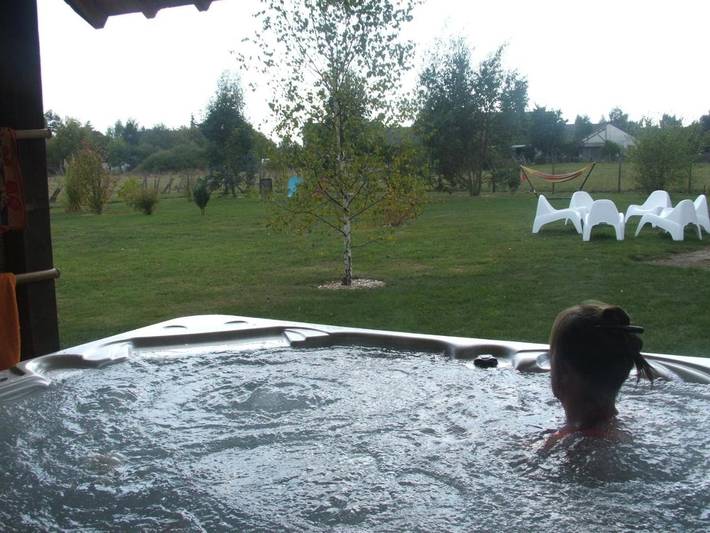 Maison de vacances pour 6 personnes, avec Jacuzzi et Terrasse ainsi que Jardin et Vue
