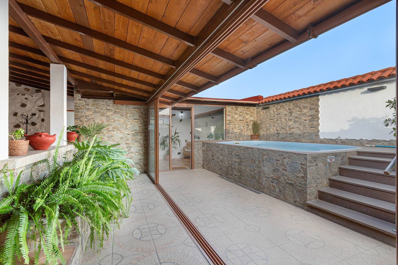 Ferienhaus "Casa Las Toscas" mit Bergblick, Pool und Wlan in Ingenio, Gran Canaria Osten