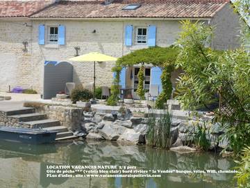 Maison de pêcheur pour 5 personnes, avec jardin et terrasse, animaux acceptés en Vendée