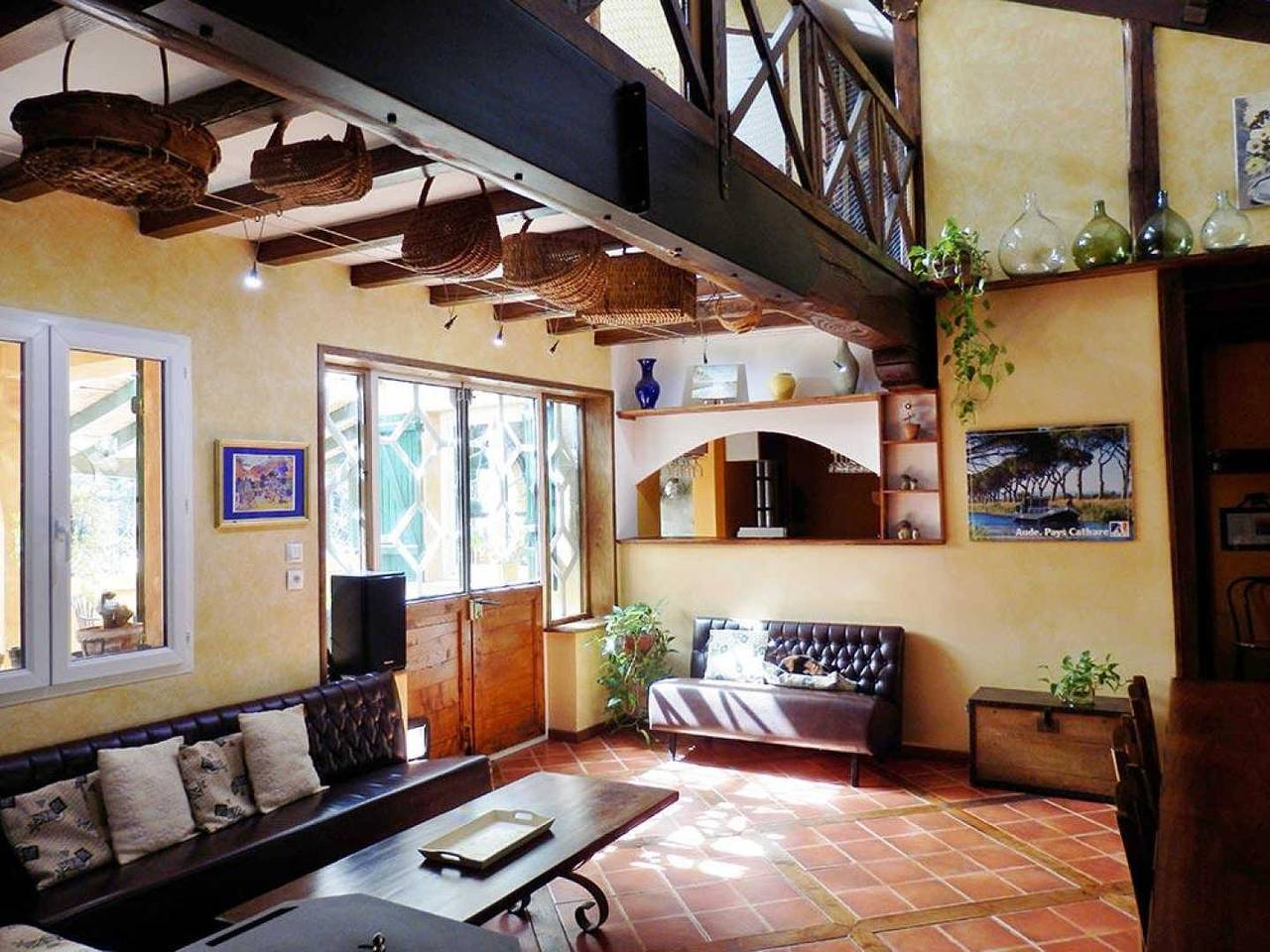 Gîte für 8 Personen mit Terrasse in Les Martys, Carcassonne und Umgebung