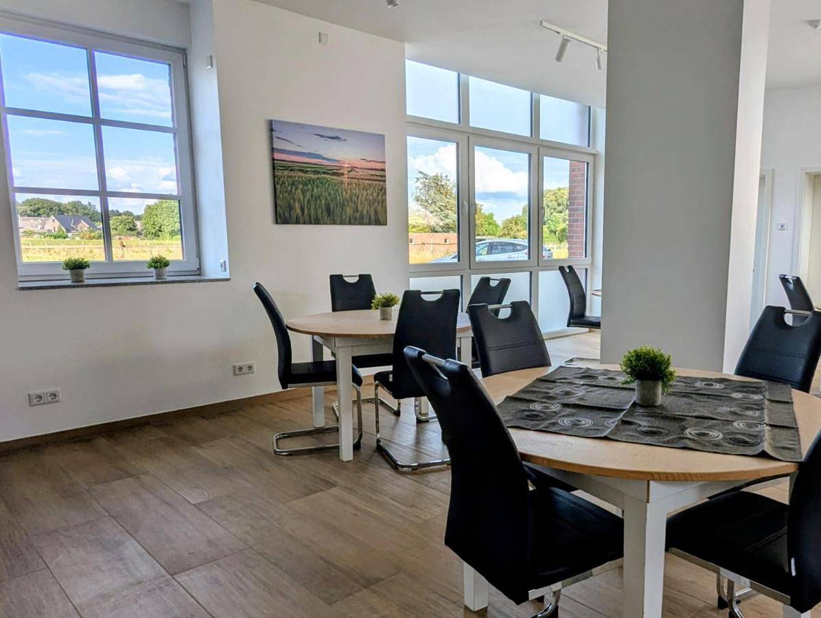 Moderne Gästezimmer und Studios auf dem Heskeshof in Kempen, Niederrhein