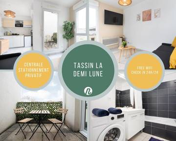 Gîte pour 2 personnes, avec balcon à Tassin-la-Demi-Lune
