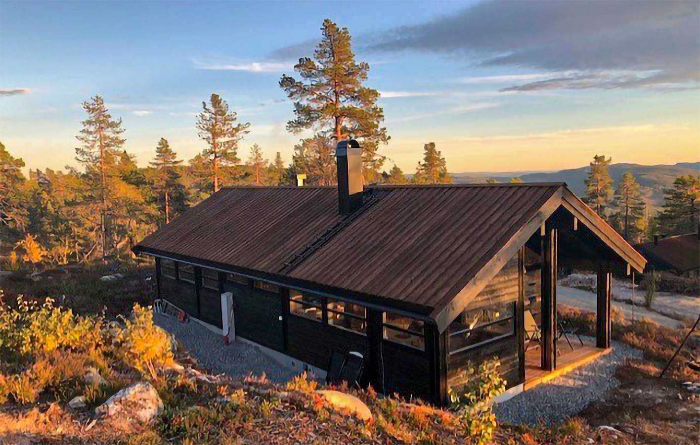 Ferienhaus für 7 Personen mit Garten in Flå