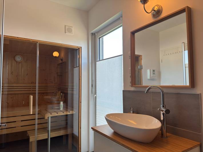 Appartement entier, Apt de vacances moderne avec sauna et terrasse in Burhave, Butjadingen