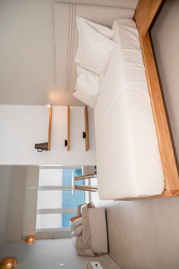 Gîte pour 4 personnes, avec vue et balcon dans Falasarna