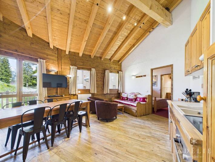 Chalet pour 8 personnes, avec Balcon dans La Rosière