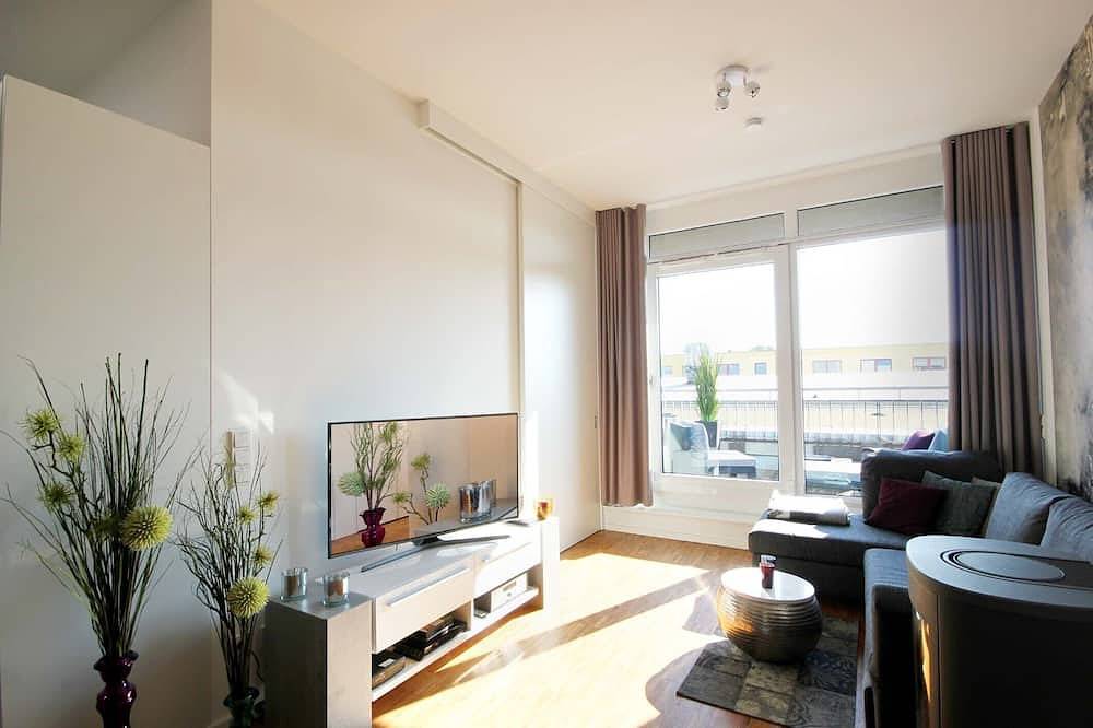 Exclusives Penthouse-Loft am langen Sandstrand mit Infrarot-Kabine in Ostseebad Binz, Binz