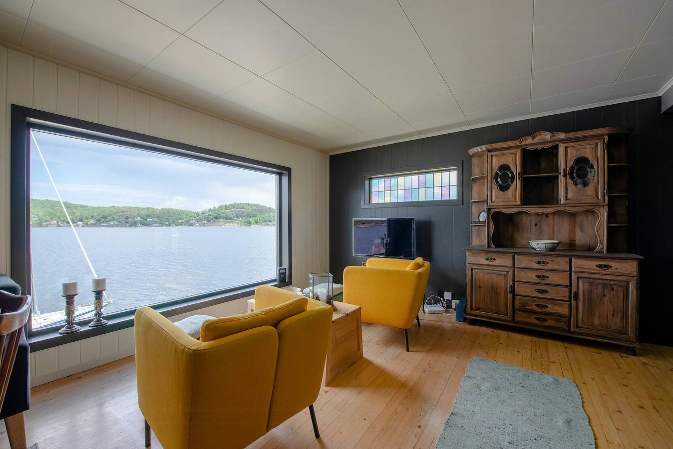 Meerblick und idyllische Lage in einem charmanten Inselhäuschen in Porsgrunn