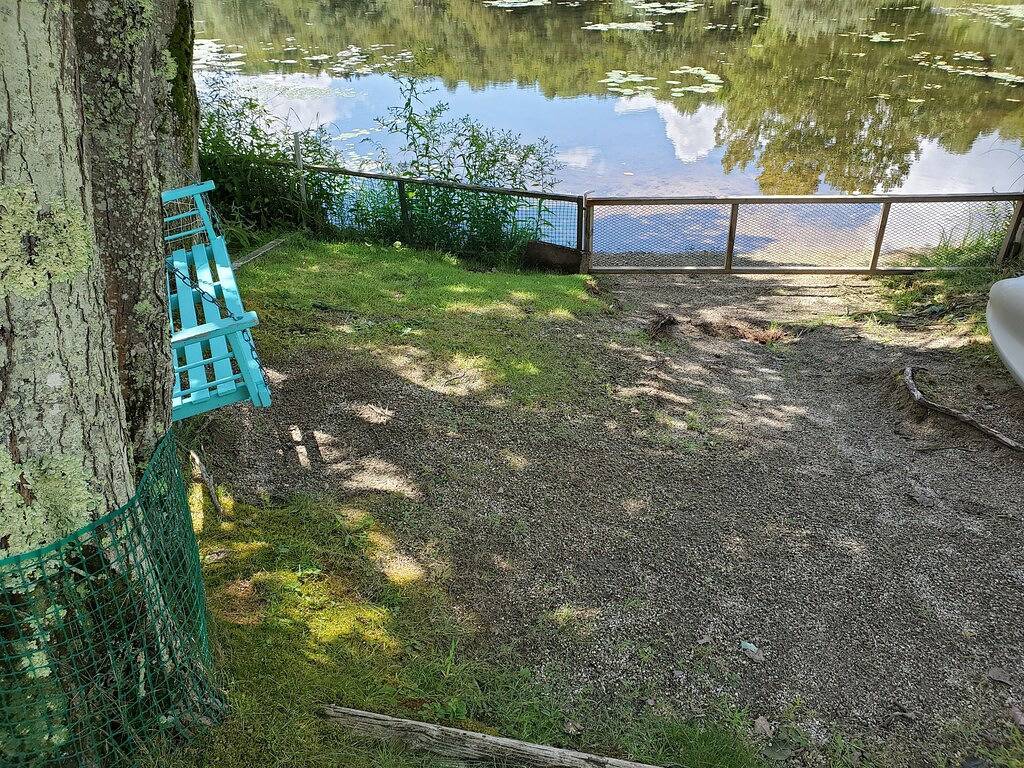 Ruhe und Frieden auf dem See in Becket, Berkshire County