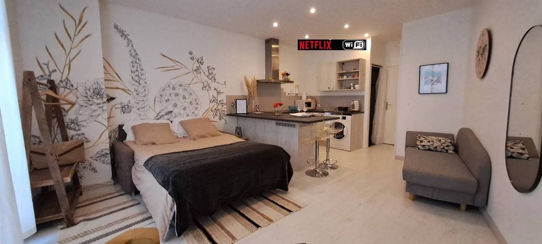 Appartement entier, Les Arcades Studio Coeur De Ville, Wi-fi, Netflix, Canal in Cholet, Région de Cholet