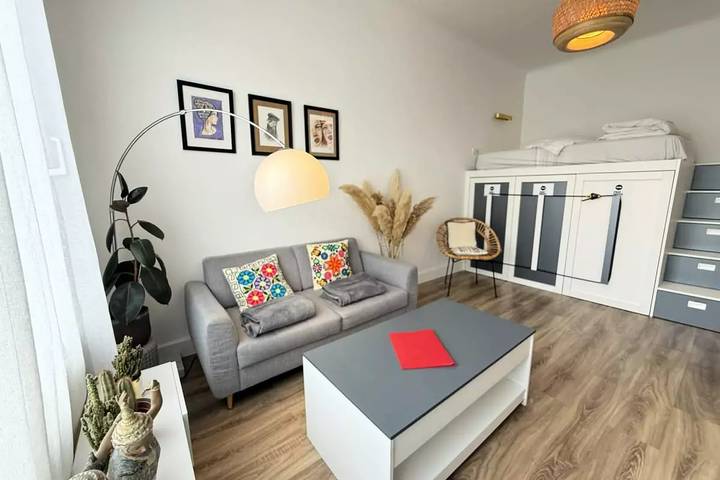 Gîte pour 2 personnes, avec balcon dans Plage Magnan