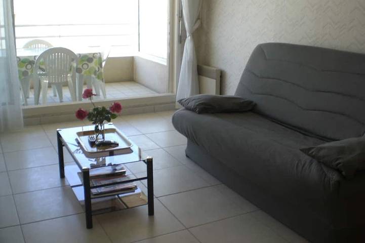 Apartamento entero, Apartamento bien situado, con vistas al mar terraza. 50 m. 2-4 pers in Les Sables-d'Olonne, Vandea