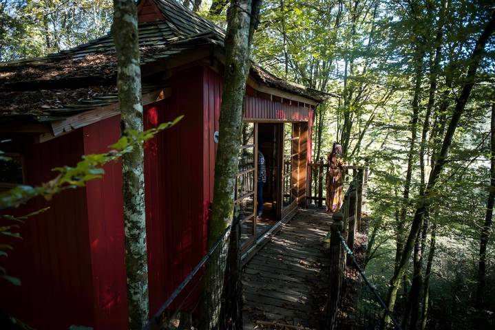 Cabane en bois pour 5 personnes, avec jardin, animaux acceptés en Dordogne - 4