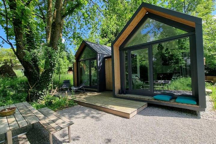 Casa de vacaciones para 4 personas, con vistas y sauna además de jardín y piscina - 1