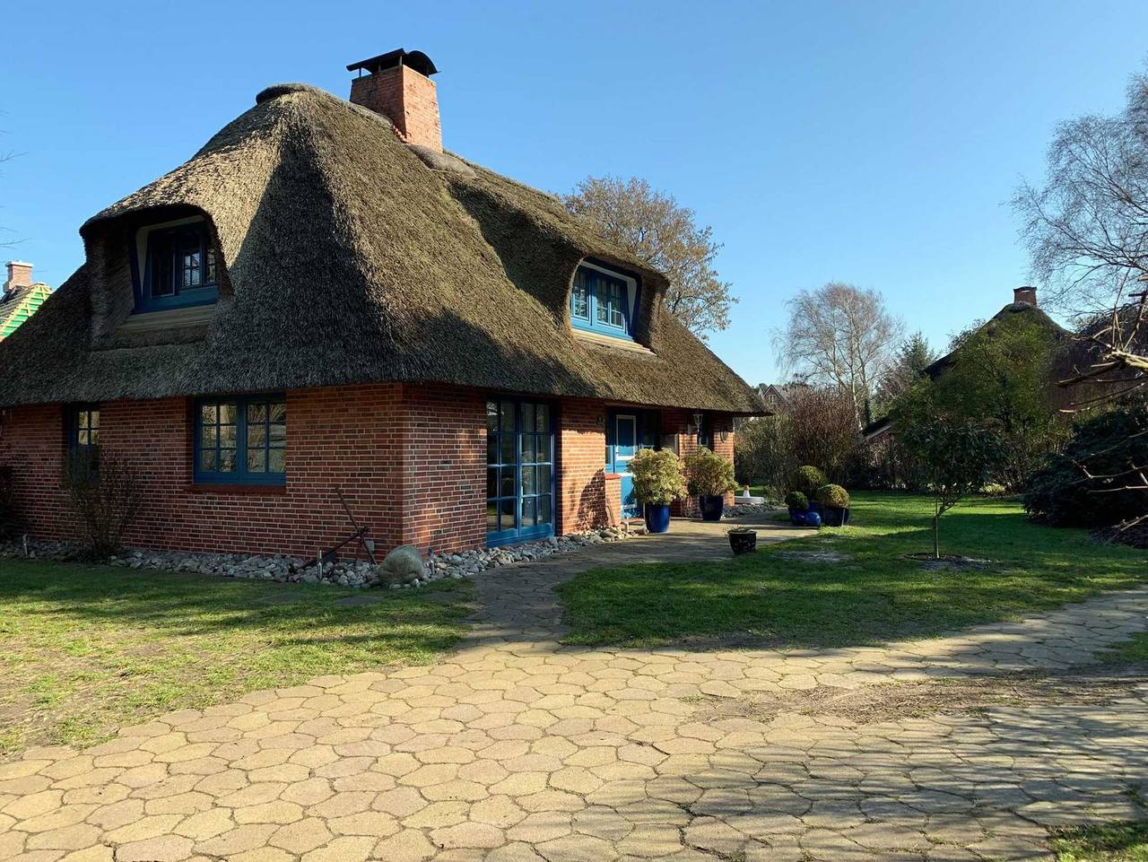 Reetdachhaus Immenseeweg - Reetdachhaus Immenseeweg 7 in St. Peter-Ording, Eiderstedt
