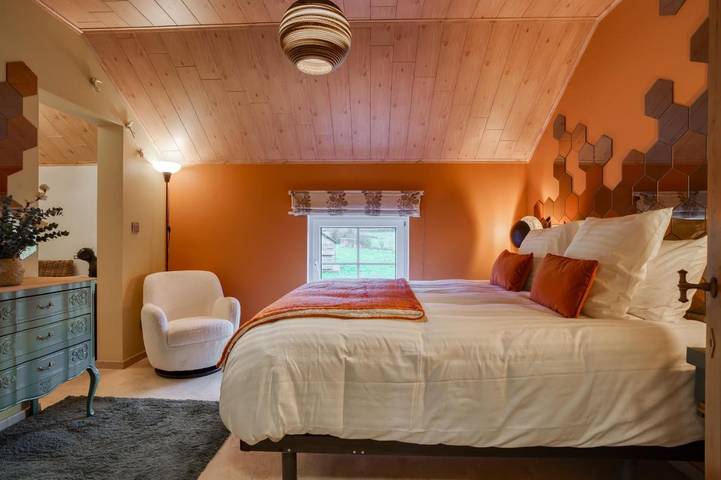 Maison d’hôte pour 3 personnes, avec jardin ainsi que jacuzzi et sauna à Saint-Hubert - 4