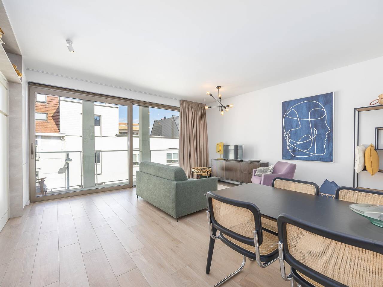 Modern, bright studio near the sea in Middelkerke, Belgian Coast