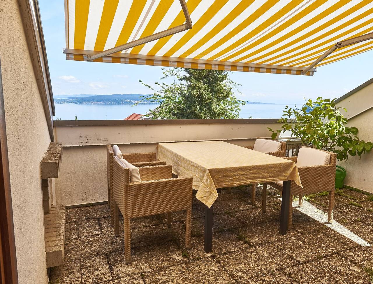 Vakantieappartement 'Bodenseeblick' met uitzicht op het meer, balkon en wifi, foto 12