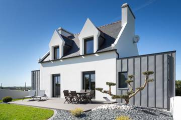 Location de vacances pour 6 personnes, avec jacuzzi ainsi que jardin et terrasse à Goulven