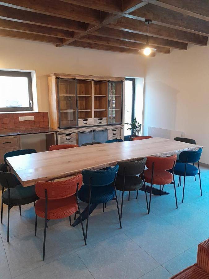 Gîte pour 23 personnes, avec vue ainsi que terrasse et jardin, animaux acceptés à Courcelles-de-Touraine - 3