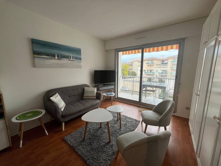 Gîte pour 2 personnes, avec balcon dans Gare D Arcachon